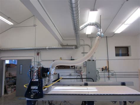 cnc router dust collection